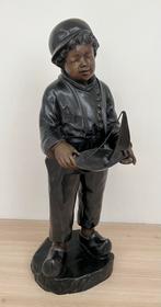 Antiek bronzen beeld, Ophalen of Verzenden, Brons