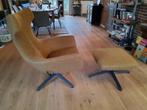 Nosto fauteuil met Nosto poef, Huis en Inrichting, Fauteuils, Ophalen, Gebruikt, 100 tot 125 cm, Metaal