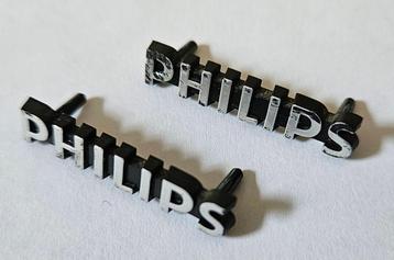 Philips Boxen Logo / Embleem, 2 stuks beschikbaar voor biedingen
