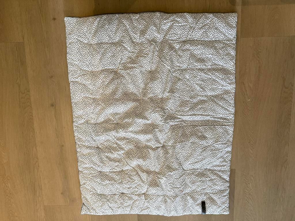 Mies & Co Boxkleed Off White/Zwart 75x95, Ophalen of Verzenden, Zo goed als nieuw, Rechthoekig, Boxkleed