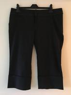 Nette stretch krijtstreep capri Watcher mt XL (valt klein), Kleding | Dames, Zwart, Ophalen of Verzenden, Driekwart, Gedragen