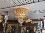 De Kroonluchter-Winkel kristal plafonniere 25 cm Goud/Zilver, Ophalen of Verzenden, Nieuw