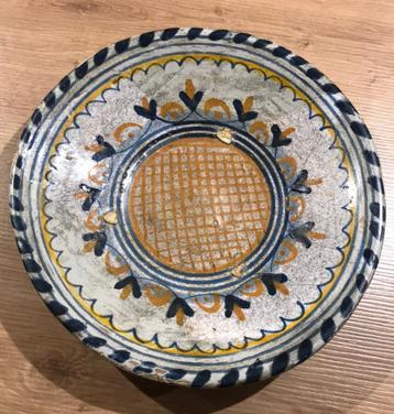 Vintage oud wandbord 17e eeuw  beschikbaar voor biedingen