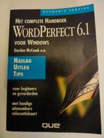 McComb - Het complete handboek Wordperfect 6.1, Boeken, Ophalen of Verzenden, Zo goed als nieuw