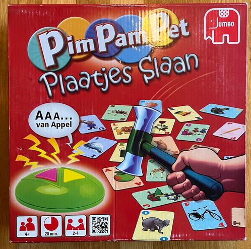 Kaartspel. Pim Pam Pet. Plaatjes slaan van Jumbo, Hobby en Vrije tijd, Gezelschapsspellen | Kaartspellen, Zo goed als nieuw, Ophalen of Verzenden