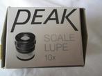 peak scale lupe 10x 1983, Hobby en Vrije tijd, Vergrootglazen, Loepen en Loeplampen, Nieuw, Vergrootglas of Loep, Ophalen