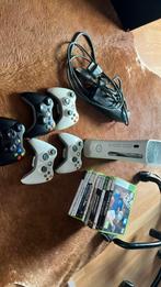 Xbox 360 incl spellen en controllers, Spelcomputers en Games, Ophalen of Verzenden, Zo goed als nieuw