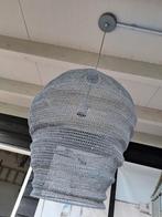 Hanglamp gaas grijs, Ophalen of Verzenden, Gebruikt, Metaal, Minder dan 50 cm
