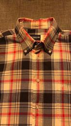 OVERHEMD HEREN XL MC. GREGOR 100% katoen, Ophalen of Verzenden, Zo goed als nieuw, Blauw, Halswijdte 43/44 (XL)