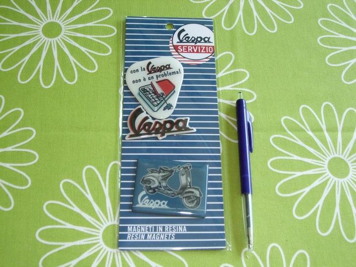 Nieuw in verpakking: Vespa magneten, Verzamelen, Overige Verzamelen, Nieuw, Ophalen of Verzenden