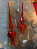 Mooie rode glazen piek 2 euro per stuk, Ophalen of Verzenden, Zo goed als nieuw