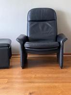 Desede Fauteuil met voetenbank, Huis en Inrichting, Ophalen, Zo goed als nieuw, 50 tot 75 cm, Leer