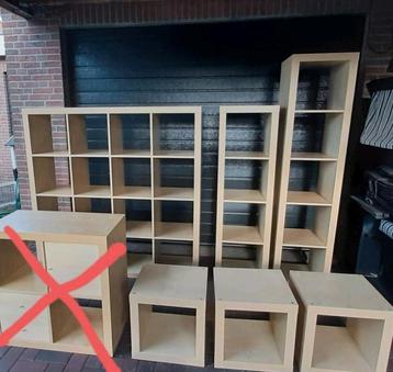Set ikea kallax  / expedit Vakkenkasten  beschikbaar voor biedingen