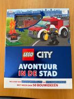 Lego City Avontuur in de stad boek brandweerauto minifiguur, Kinderen en Baby's, Speelgoed | Duplo en Lego, Ophalen, Nieuw, Complete set