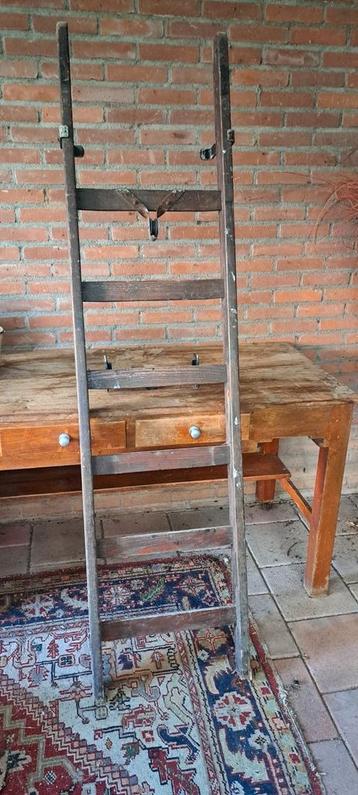 Oude Vintage Houten Ladder # Trap v Hout beschikbaar voor biedingen