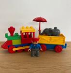Duplo treintje met machinist & olifant, Ophalen of Verzenden, Gebruikt, Duplo