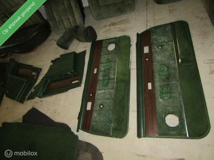 Achterbank+ panelen opel monza opel senator A groen pullman, Auto-onderdelen, Interieur en Bekleding, Opel, Gebruikt, Ophalen of Verzenden