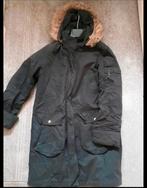 Zwarte jas met afneembare capuchon maat 38, Kleding | Dames, Ophalen of Verzenden, Gedragen