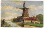 Schiedam,  Reclamekaart Hulstkamp, 45, Verzenden, 1920 tot 1940, Gelopen, Zuid-Holland