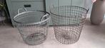 Vintage draadmanden (grasmanden), Ophalen, Overige materialen, Gebruikt, Mand