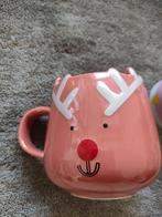 Rendier beker. Leuk voor kerst, Nieuw, Ophalen of Verzenden, Overige stijlen, Kop(pen) en/of Schotel(s)