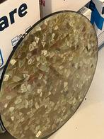 Mooi rond tafelblad met mozaïek, Ophalen, Gebruikt, 50 tot 100 cm, 100 tot 150 cm