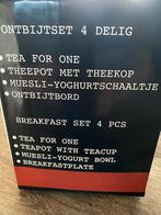 Ontbijtset 4-delig - Nieuw!, Ophalen, Nieuw, Effen, Porselein