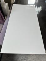Tafelblad 2x wit hoogglans 120x60x3,5 cm (lxbxd), Zo goed als nieuw, Ophalen