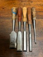 Set van 5 (USA)socket steekbeitels, Antiek en Kunst, Antiek | Gereedschap en Instrumenten, Ophalen of Verzenden
