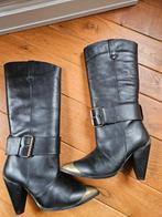 Nieuwe hoge leren Nikkie laarzen maat 39 zwart, Kleding | Dames, Schoenen, Hoge laarzen, Zwart, Nieuw, Ophalen of Verzenden