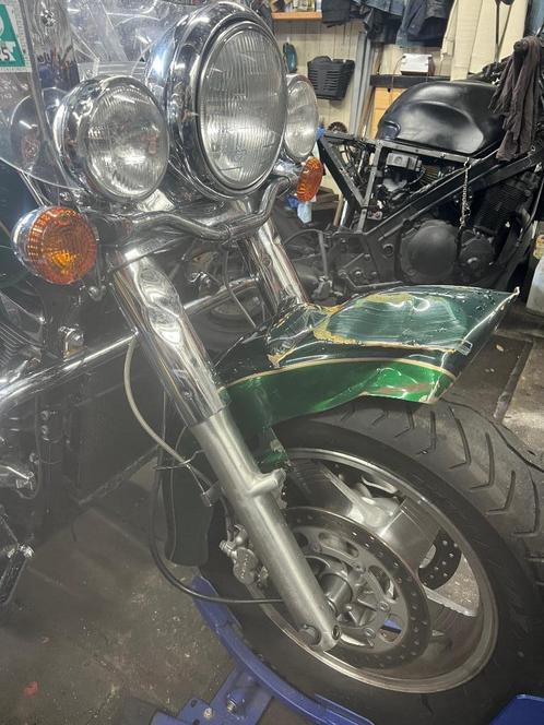 Kawasaki vn 1500 classic tourer 1999 met schade, Motoren, Motoren | Kawasaki, Particulier, Chopper, meer dan 35 kW, 2 cilinders