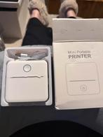 Mini portable printer met beschrijving en app, Ophalen of Verzenden, Zo goed als nieuw