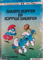 Stripboek Smurfen - Smurfekoppen, Gelezen, Peyo, Eén stripboek, Ophalen of Verzenden