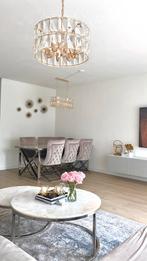 Richmond marmere eettafel levanto met stoelen, Huis en Inrichting, Ophalen, 200 cm of meer, 50 tot 100 cm, Vijf personen of meer