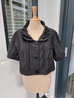 Zwarte bolero MS Mode maat 46, Zwart, Maat 46/48 (XL) of groter, Ophalen of Verzenden, Zo goed als nieuw