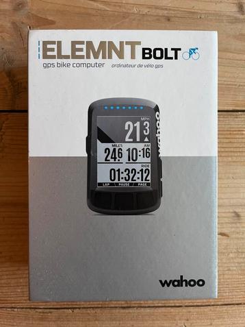 Wahoo Elemnt Bolt navigatie beschikbaar voor biedingen