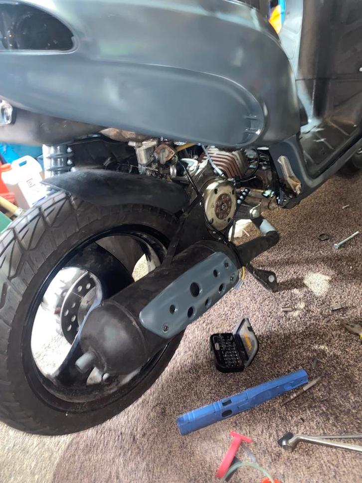 Piaggio typhoon/nrg blok ac 50cc, Fietsen en Brommers, Brommeronderdelen | Scooters, Zo goed als nieuw, Piaggio, Blok, Ophalen of Verzenden