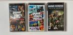 3 PSP games GTA en Marvel Nemesis, Spelcomputers en Games, Avontuur en Actie, Vanaf 18 jaar, 1 speler, Zo goed als nieuw
