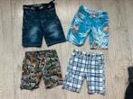 4 jongens korte broeken maat 104/110, Ophalen of Verzenden, Zo goed als nieuw, Jongen, Broek