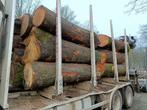 Vrachten rondhout, 90% eik. 1 vracht is 45 stère ., Ophalen of Verzenden, Blokken, Overige houtsoorten