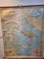 Mooie schoolkaart van Italië in de oudheid, Ophalen of Verzenden, Geschiedenis