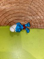 Smurfen zonnebader smurf rood zwart, Verzamelen, Smurfen, Ophalen of Verzenden, Gebruikt, Verschillende Smurfen