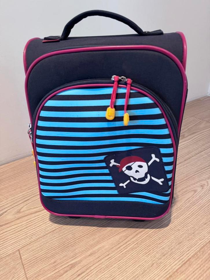 Rolkoffer jongen, Sieraden, Tassen en Uiterlijk, Koffers, Gebruikt, Overige materialen, Ophalen