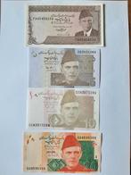 4 biljetten pakistan aunc kk f.20.9, Ophalen of Verzenden, Zuid-Azië