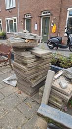Gratis terras tegels, Tuin en Terras, Ophalen of Verzenden, Zo goed als nieuw, Beton, Terrastegels