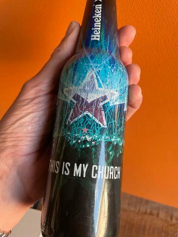Heineken Collectorsflesje - This Is My Church (2015) beschikbaar voor biedingen
