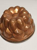 Antieke koperen puddingvorm / cakevorm - Ø 22cm, Antiek en Kunst, Antiek | Keukenbenodigdheden, Ophalen of Verzenden