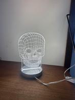 tafellamp skull, Ophalen, Zo goed als nieuw, Minder dan 50 cm