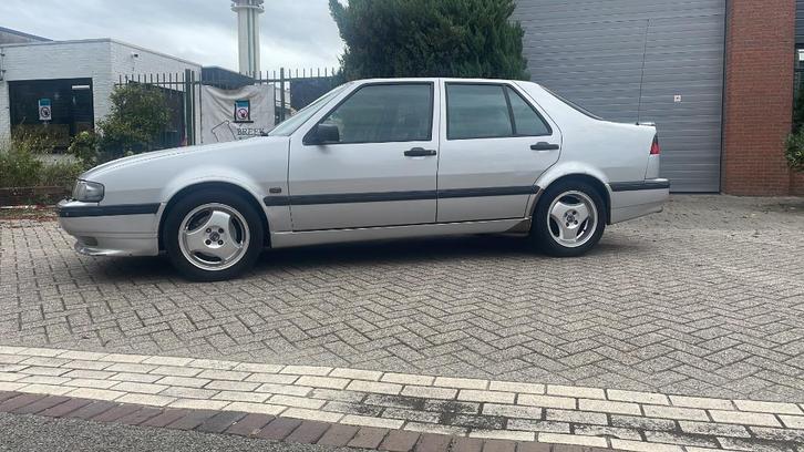 Saab 9000 2.3 CS Turbo Anniversary 205pk  automaat, Auto's, Saab, Bedrijf, Saab 9000, ABS, Airbags, Airconditioning, Bluetooth