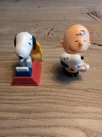 Twee Charlie Brown en Snoopy verzamel poppetjes, Verzamelen, Ophalen of Verzenden, Zo goed als nieuw